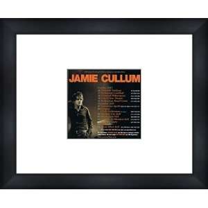  JAMIE CULLUM UK Tour 2005   Custom Framed Original Ad 