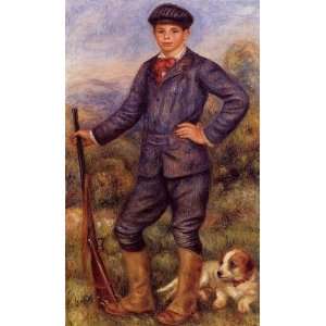  Oil Painting Jean Renoir as a Hunter Pierre Auguste Renoir 