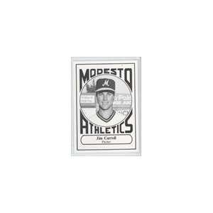    1988 Modesto As Team Issue #6   Jim Carroll
