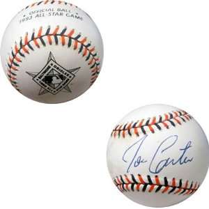 Joe Carter Autographed / Signed 1993 All Star Baseball