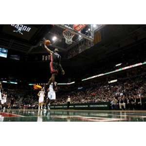 Miami Heat v Milwaukee Bucks LeBron James by Jonathan Daniel, 48x72