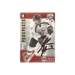 Kevin Klein, Guelph Storm   OHL, 2004 In The Game Heroes and Prospects 