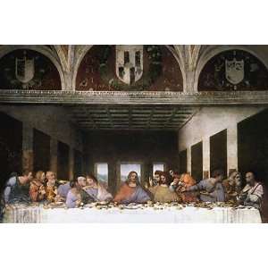  Leonardo Da Vinci   Last Supper Canvas