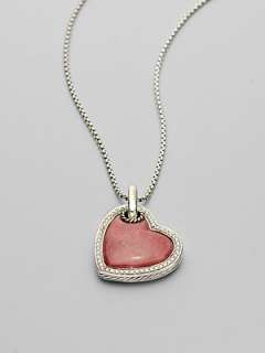  the Heart Collection. A lovely rhodonite heart, edged with beautiful 