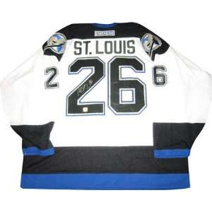  Martin St. Louis Tampa Bay Lightning Autographed Authentic 