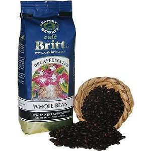 Cafe Britt Coffee Decaff 12 oz  Grocery & Gourmet Food