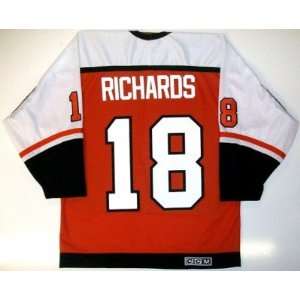  Mike Richards Philadelphia Flyers Ccm Jersey Orange Small 