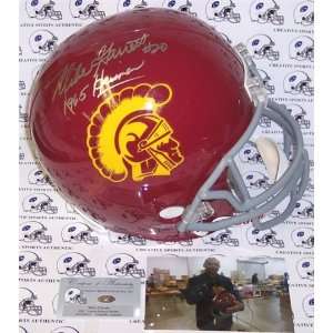 Mike Garrett Autographed/Hand Signed USC Trojans Full Size Helmet