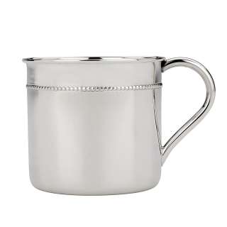 Reed & Barton Classic Bead Baby Cup   Baby Gift Shop   Boutiques 
