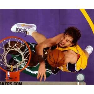 Pau Gasol, Game 3 of the 2008 NBA Finals; Action #11 , 20x16