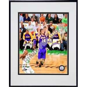 Pau Gasol Game Three of the 2010 NBA Finals Action (#7) Double Matted 