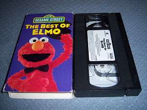The Best of Elmo VHS, 1994, Sesame Street, The Muppets 074645122939 