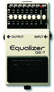 Boss GE 7 Graphic Equalizer Pedal Free 2 Day Shipping  