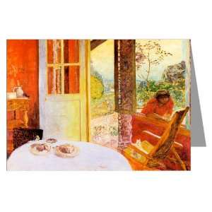 Pierre Bonnard Fine Art Painting Titled Dinning Room In The Country 