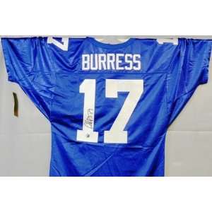 Plaxico Burress Signed Jersey   Autographed NFL Jerseys