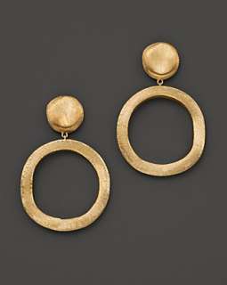 Marco Bicego Jaipur Yellow Gold Drop Earrings  
