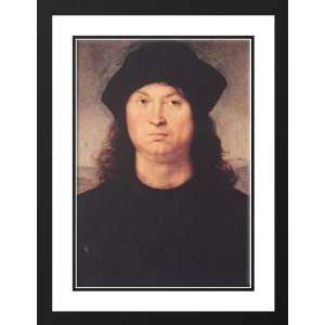  Raphael 19x24 Framed and Double Matted Portrait of a Man 