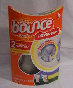 New Bounce Dryer Bar   2 Month Fabric Softener  
