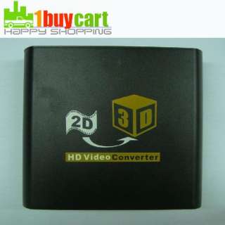 2D to 3D Video Coverter TV Blue Ray DVD PS3 Xbox 360 sh  