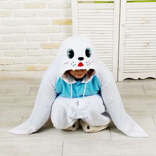 SWEETHOLIC Kigurumi Halloween Animal Costumes Fur Seal  