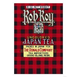 Rob Roy Brand Tea Giclee Poster Print, 12x16