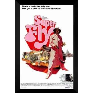    Superfly FRAMED 27x40 Movie Poster Ron ONeal