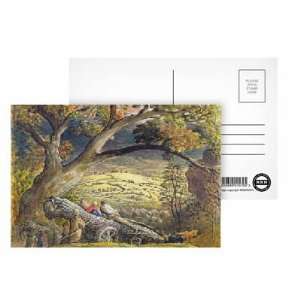 The Timber Wain, c.1833 34 (w/c & gouache on paper) by Samuel Palmer 