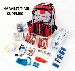   GAURDIAN EMERGENCY SURVIVAL KIT WATER LIGHT FIRST AID   BUG OUT BAG