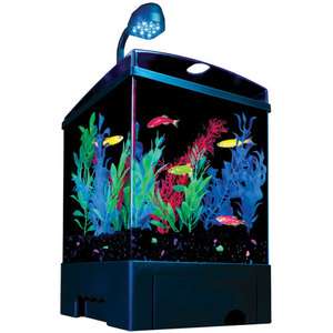 Tetra GloFish Aquarium Fish Tank Desktop Kits  