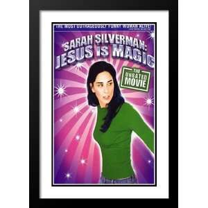  Sarah Silverman Jesus Magic 32x45 Framed and Double 
