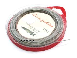 10M Nylon Coated Wire Line Fishing Lines 200Lbs  