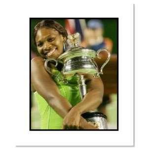 Serena Williams Tennis Double Matted 8x10 Photogra