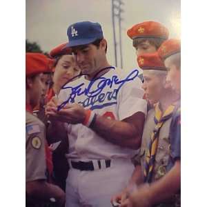 Steve Garvey Los Angeles Dodgers Autographed Professionally Matted 
