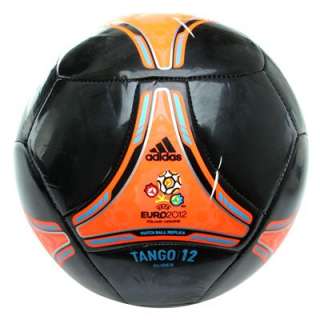   2012 UEFA POLAND UKRAINE TANGO 12 SOCCER BALL FOOTBALL BLACK  