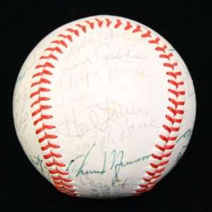 Thurman Munson Signed Baseball   1972 TEAM JSA w