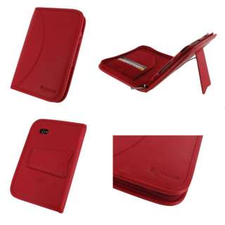 Accessory Kit+Leather Case for Samsung Galaxy Tab  