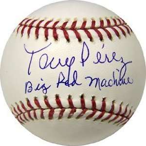Tony Perez Big Red Machine Autographed / Signed Baseball