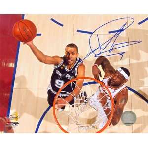  Autographed Tony Parker Picture   graph8x10 Sports 