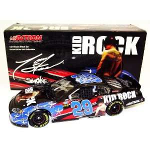 2004 Tony Stewart / Kevin Harvick #29 Kid Rock 1/24 Diecast 2X SIGNED