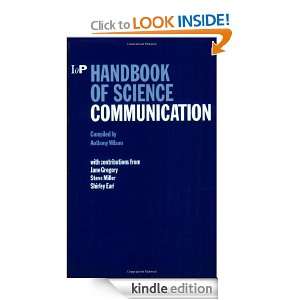   of Science Communication Anthony Wilson  Kindle Store