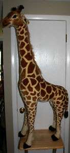 Very Large Stuffed Giraffe   Local Pick Up ONLY  