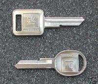 1968, 1972, 1976, 1980 GM Pontiac Grand Prix Key blanks  