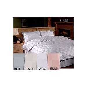   Italian Check Ivory Twin Duvet Cover Set    DISCONTINUED Electronics