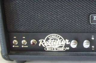   Rectifier 50 Watt Tube Guitar Amplifier Amp Head Rect O Verb  