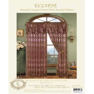 Window Curtain / Eclipse   Chocolate Case Pack 24