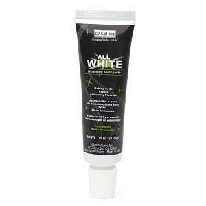  Dr. Collins All White Whitening Toothpaste, Vanilla Mint 