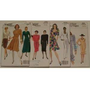  Vogue Dress Patterns Size (8 10 12) 
