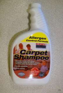   Rug Shampoo Solution 32 ounce. Allergen control shampoo 252702  