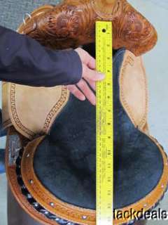   Royal Harrison Competition Barrel Saddle NEW Never Used 14  