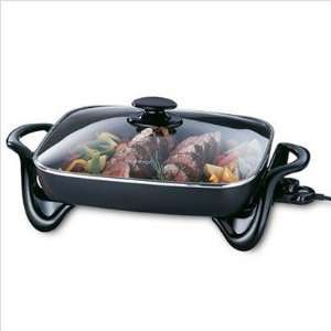  16 Electric Skillet in Black